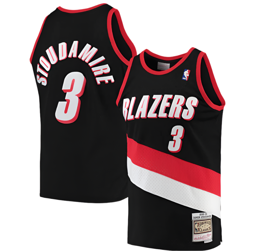 Men's Damon Stoudamire Portland Trail Blazers Mitchell & product image 1