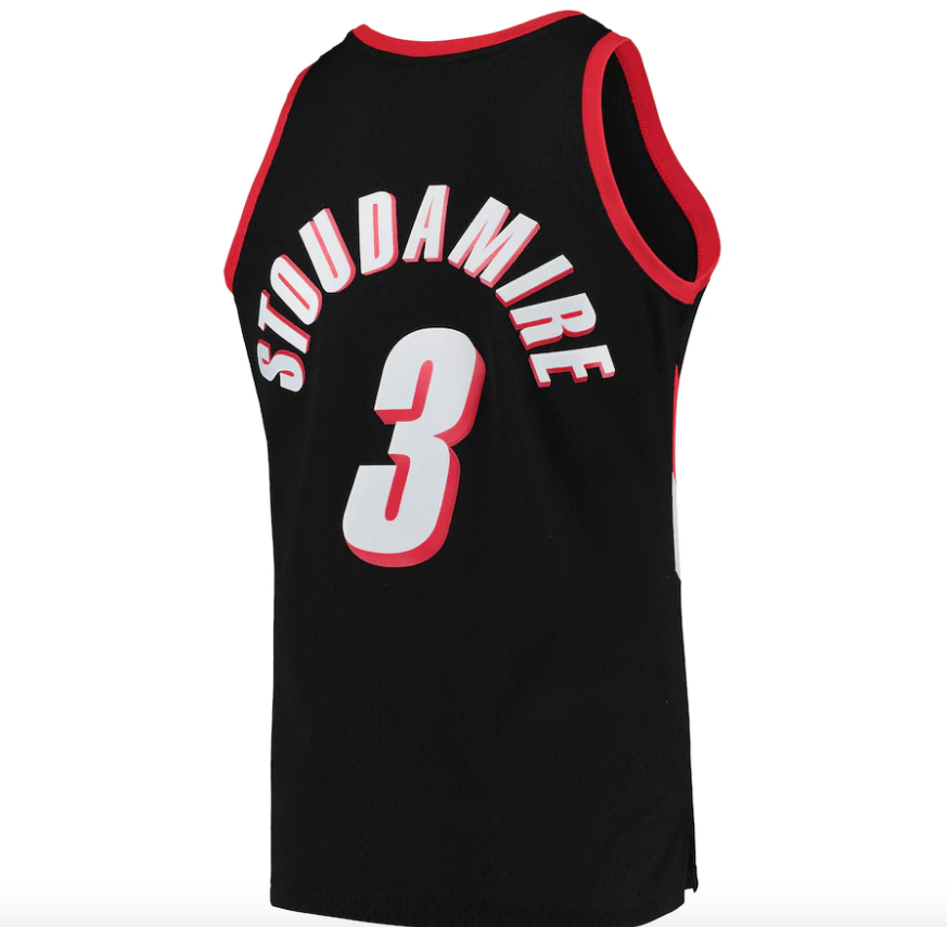 Men's Damon Stoudamire Portland Trail Blazers Mitchell & product image 3
