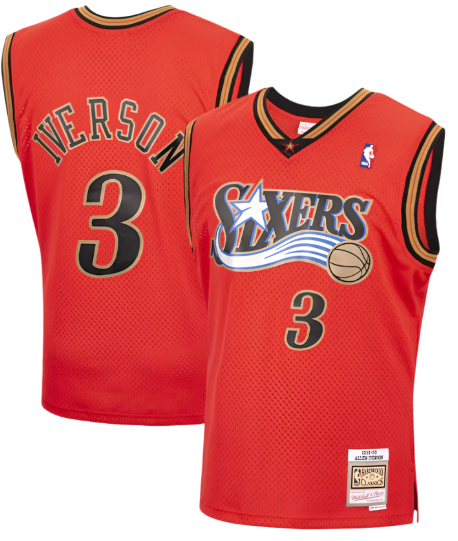 Men's Philadelphia 76ers Allen Iverson Mitchell & Ness product image 1