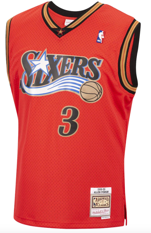 Men's Philadelphia 76ers Allen Iverson Mitchell & Ness product image 2
