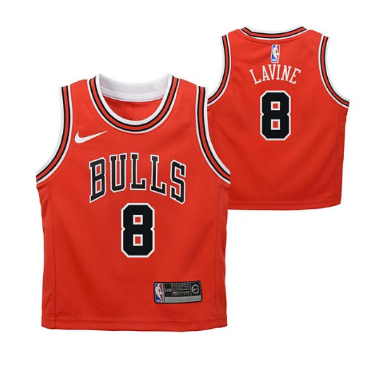 Preschool Chicago Bulls Zach Lavine Red Nike Swingman Icon product image 1