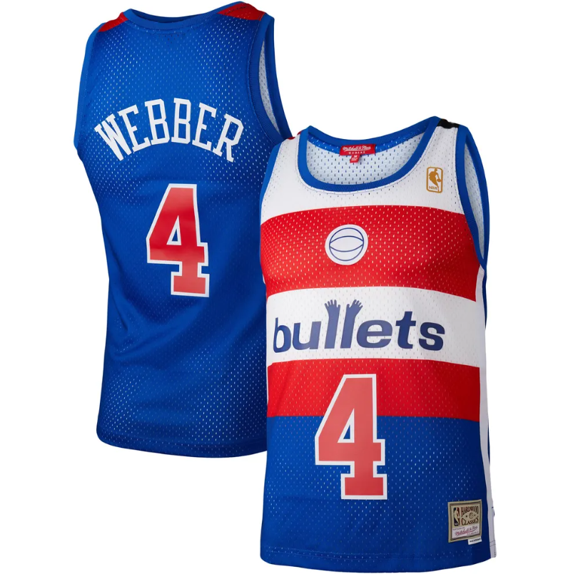 Men's Washington Bullets Chris Webber Mitchell & Ness product image 1