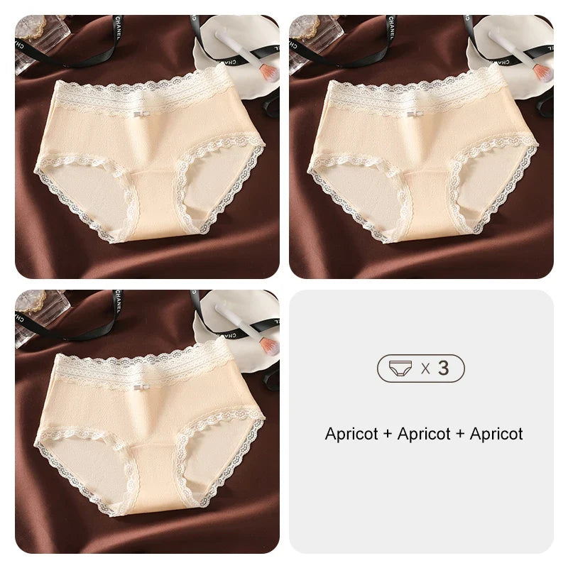 3PCS Flowers Underwear Women Sexy Underware Woman Briefs product image 4