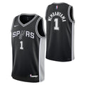 San Antonio Spurs Victor Wembanyama Nike Black Swingman product image 1