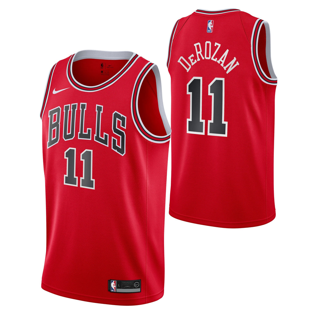 Chicago Bulls Demar Derozan Red Nike Swingman Icon Jersey product image 1