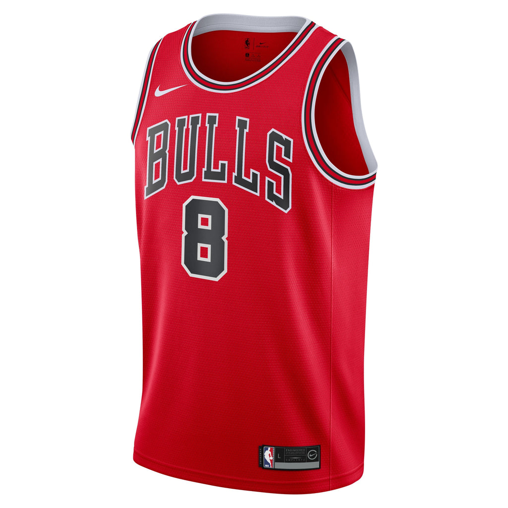 Chicago Bulls Zach Lavine Red Nike Swingman Icon Jersey product image 2