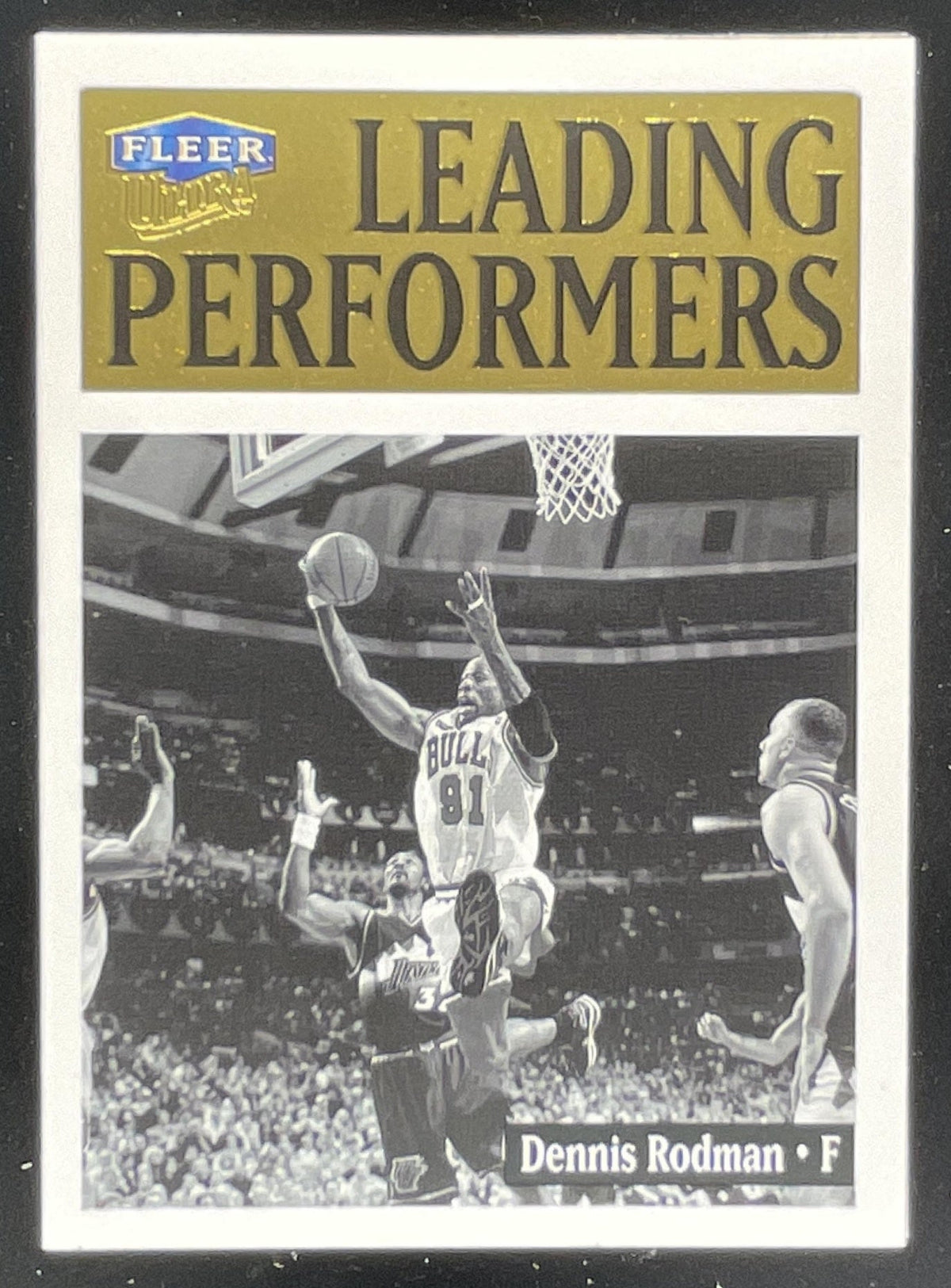 1998-99 Fleer Ultra Leading Performers #12 LP Dennis Rodman product image 1, provided for visual reference and product
