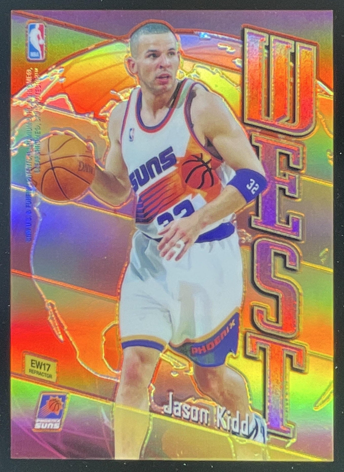 1998-99 Topps East/West Refractor #EW17 Rod Strickland Jason Kidd product image 1, provided for visual reference and product