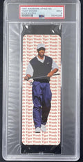 1997 Awesome Athletes Bookmarks Tiger Woods #NNO PSA 9 product image 1, provided for visual reference and product detail