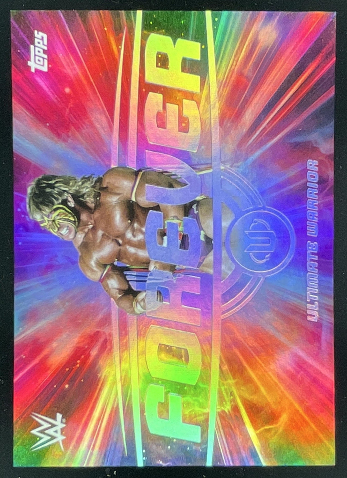 2025 Topps Universe WWE Forever #WFO-3 Ultimate Warrior product image 1, provided for visual reference and product detail