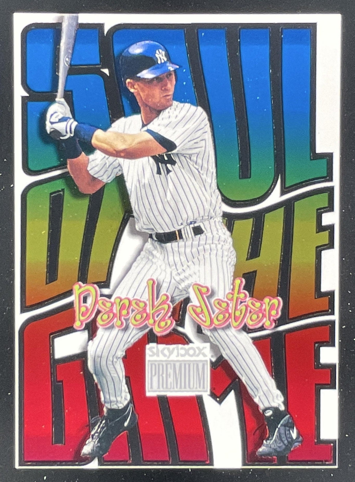 1999 Skybox Premium Soul of the Game #4SG Derek Jeter product image 1, provided for visual reference and product detail