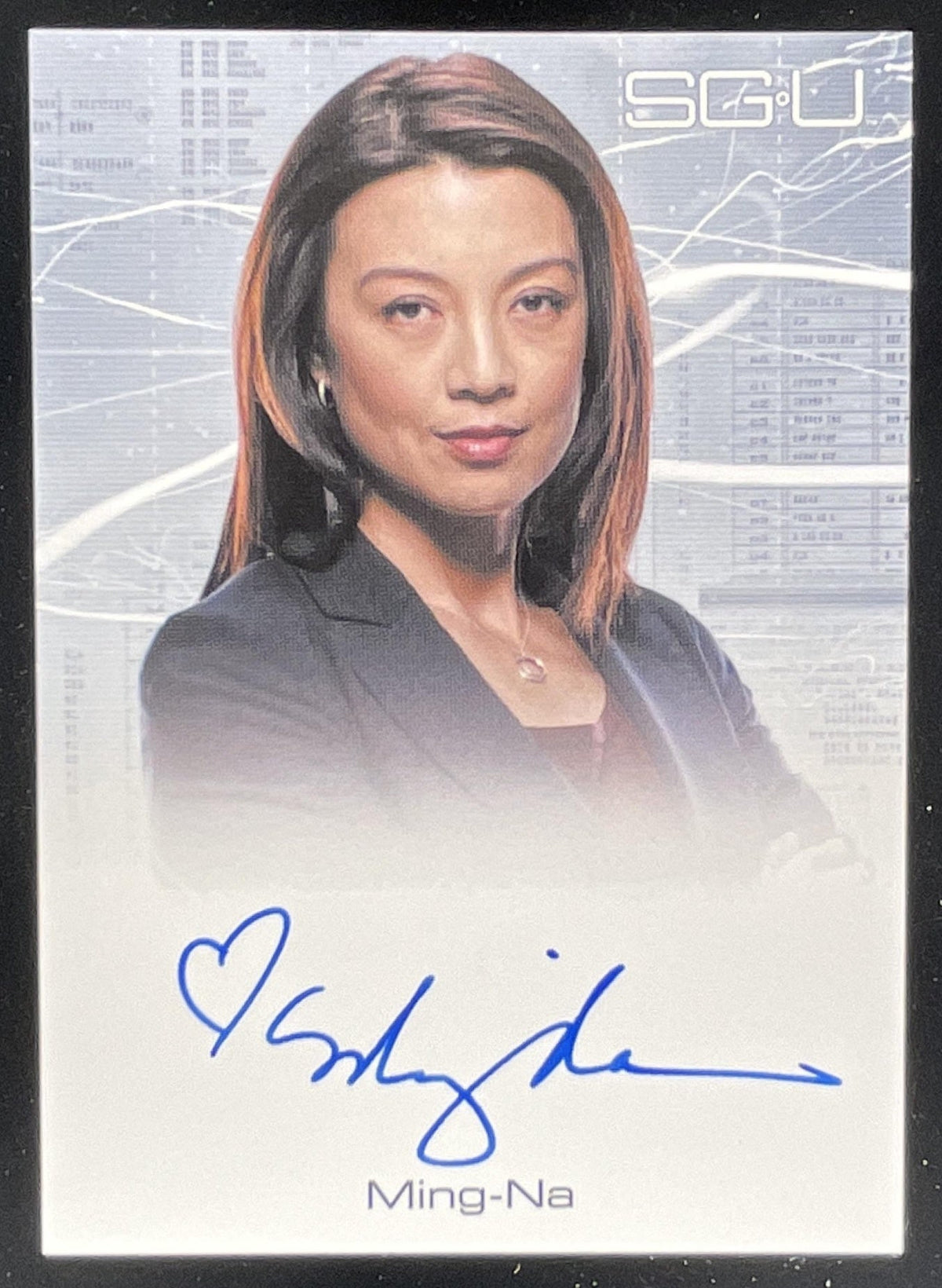 2010 Star Gate Universe Actor Autograph #NNO Ming-Na Camille Wray Auto product image 1, provided for visual reference and