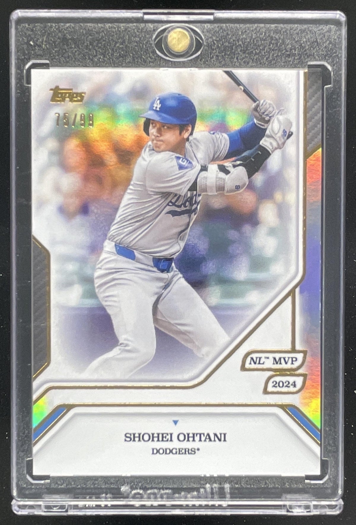 2024 Topps 50/50: Shohei Ohtani Chrome Green #19 Shohei Ohtani /99 product image 1, provided for visual reference and