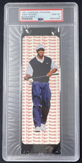 1997 Awesome Athletes Bookmarks #NNO Tiger Woods PSA 10 product image 1, provided for visual reference and product detail