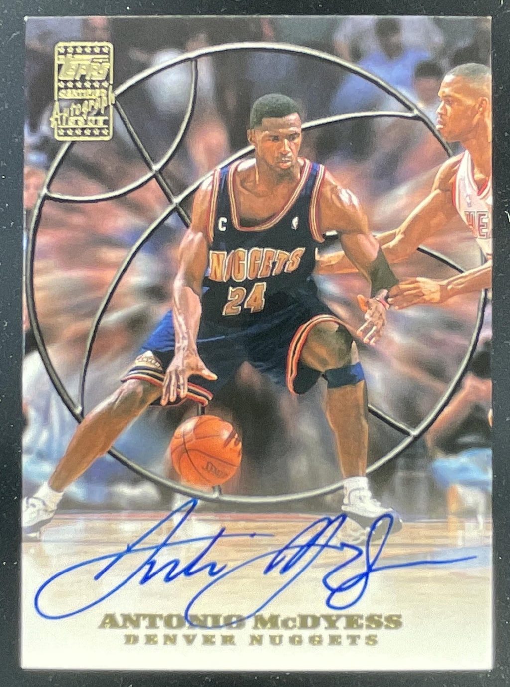 1999-00 Topps Autographs #AM Antonio McDyess Auto product image 1, provided for visual reference and product detail review