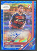 2026 Topps Chrome MLS Chrome Blue Wave #CA-ZG Zavier Gozo Auto /150 product image 1, provided for visual reference and