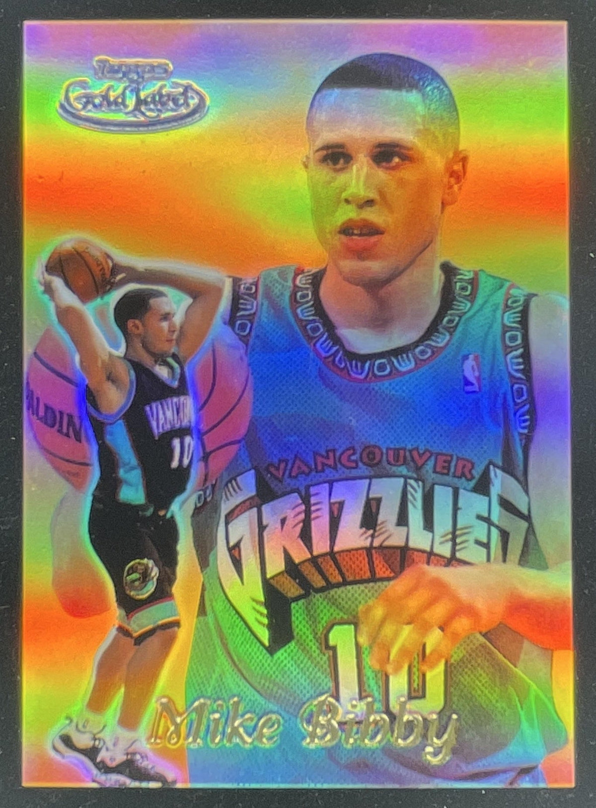 1999-00 Topps Gold Label Class 3 #83 Mike Bibby product image 1, provided for visual reference and product detail review
