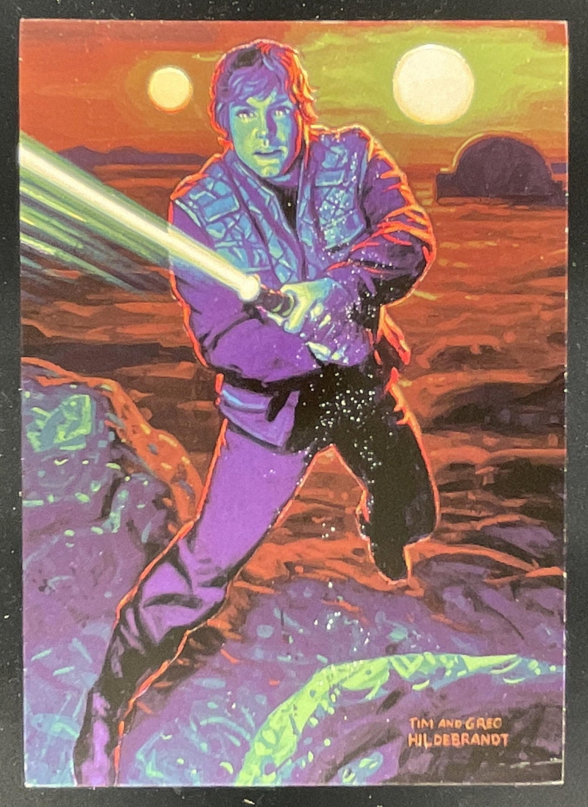 1996 Topps Star Wars Shadows of the Empire #73 Luke Skywalker product image 1, provided for visual reference and product