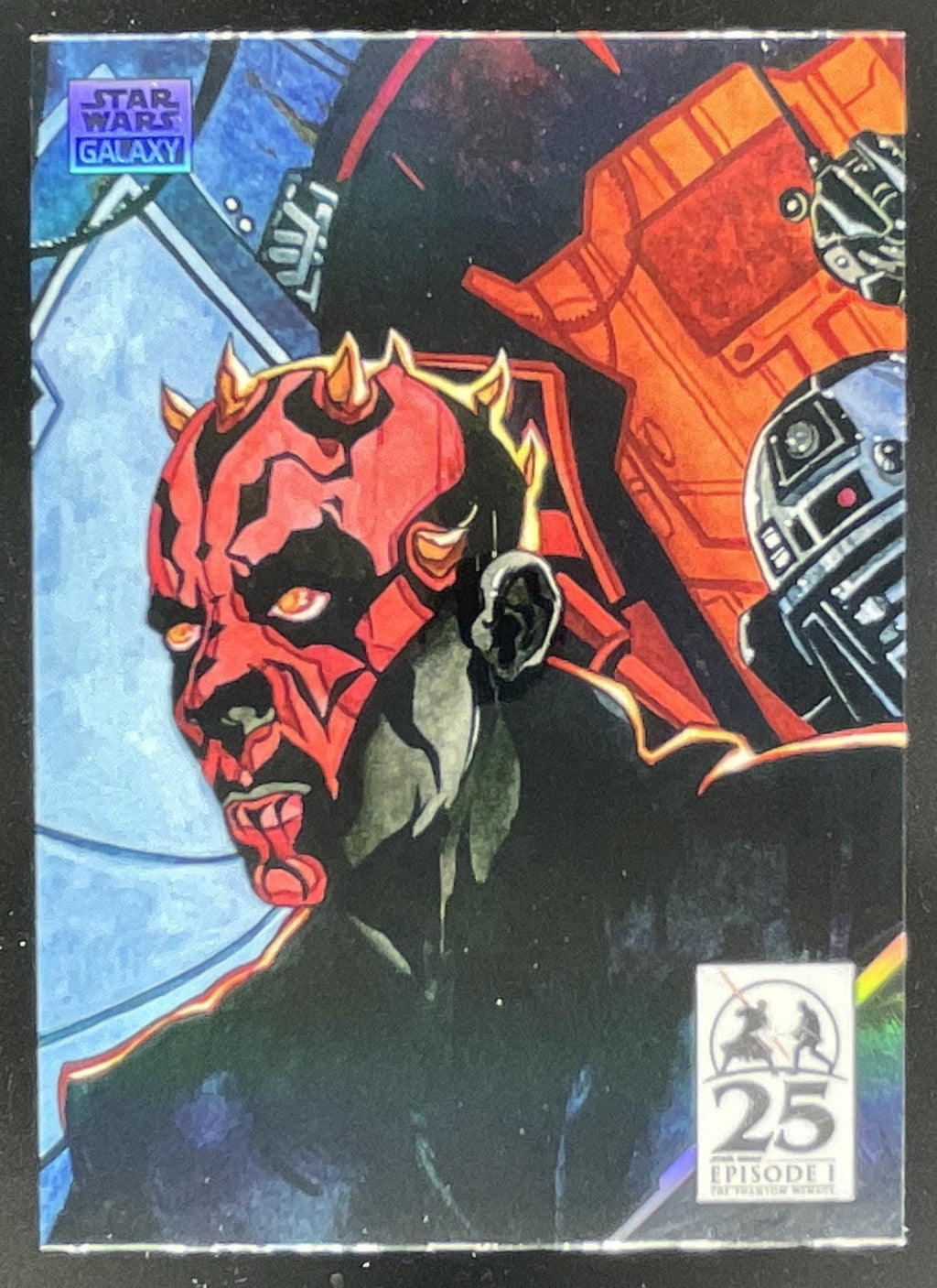 2024 Topps Chrome Star Wars Galaxy Menace Art of Darth Maul #AM-15 Infiltrator product image 1, provided for visual