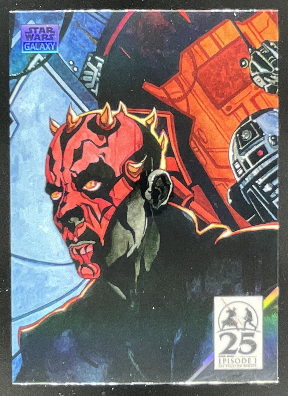 2024 Topps Chrome Star Wars Galaxy Menace Art of Darth Maul #AM-15 Infiltrator product image 1, provided for visual