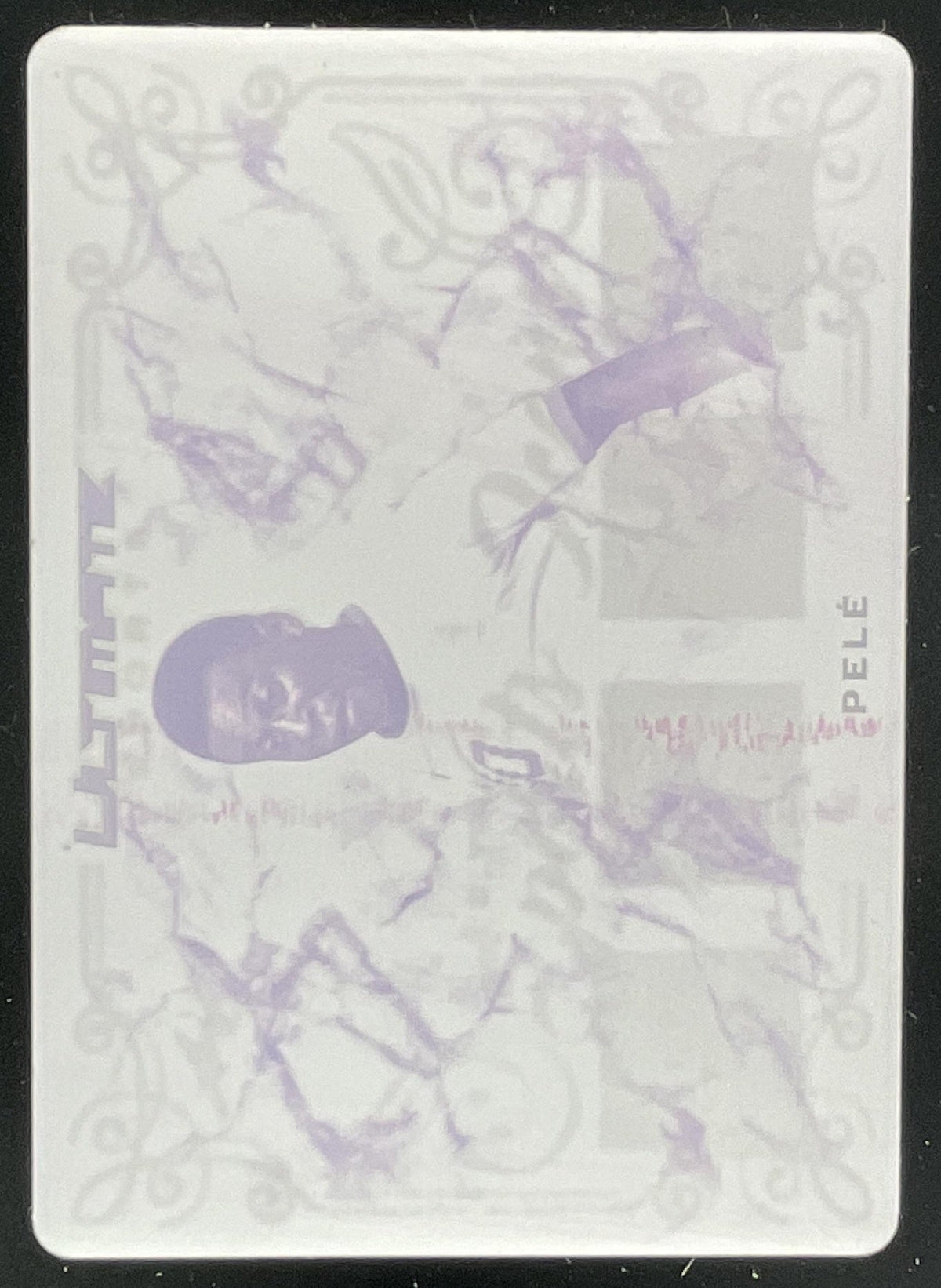 2021 Leaf Ultimate Sports Magazine Printing Plates Magenta #UTM-P1 Pele Auto 1/1 product image 1, provided for visual