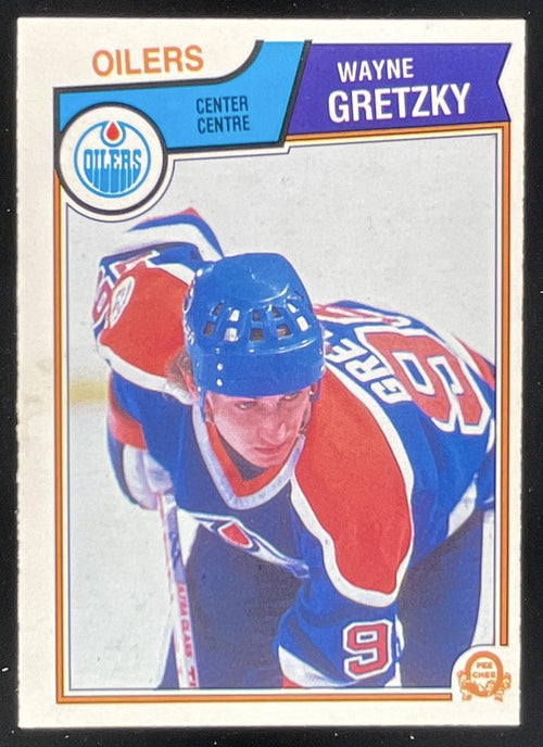 1983-84 O-Pee-Chee #29 Wayne Gretzky UER product image 1, provided for visual reference and product detail review