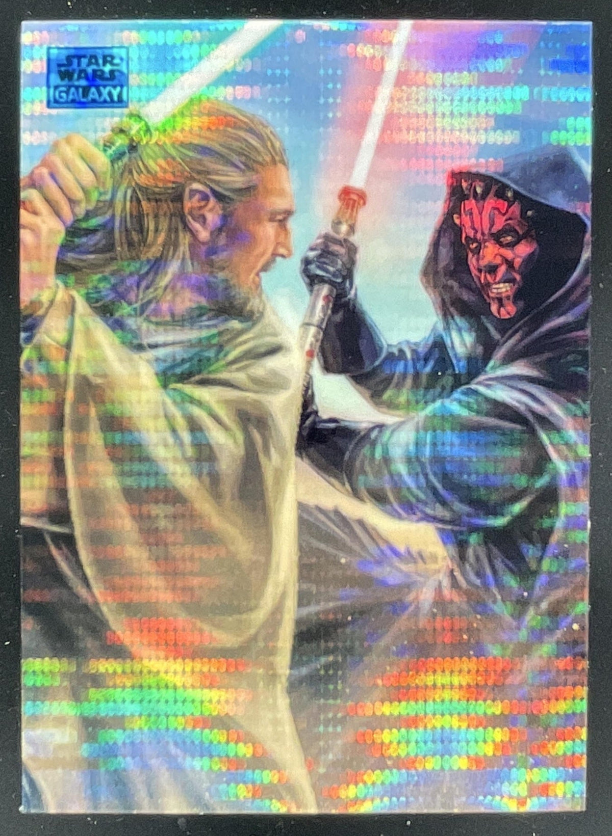 2024 Topps Chrome Star Wars Galaxy Aqua Sonar #1 Warriors of the Force /199 product image 1, provided for visual reference
