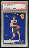 2023-24 Panini Donruss Elite Blue #231 Victor Wembanyama RC /99 PSA 10 product image 1, provided for visual reference and