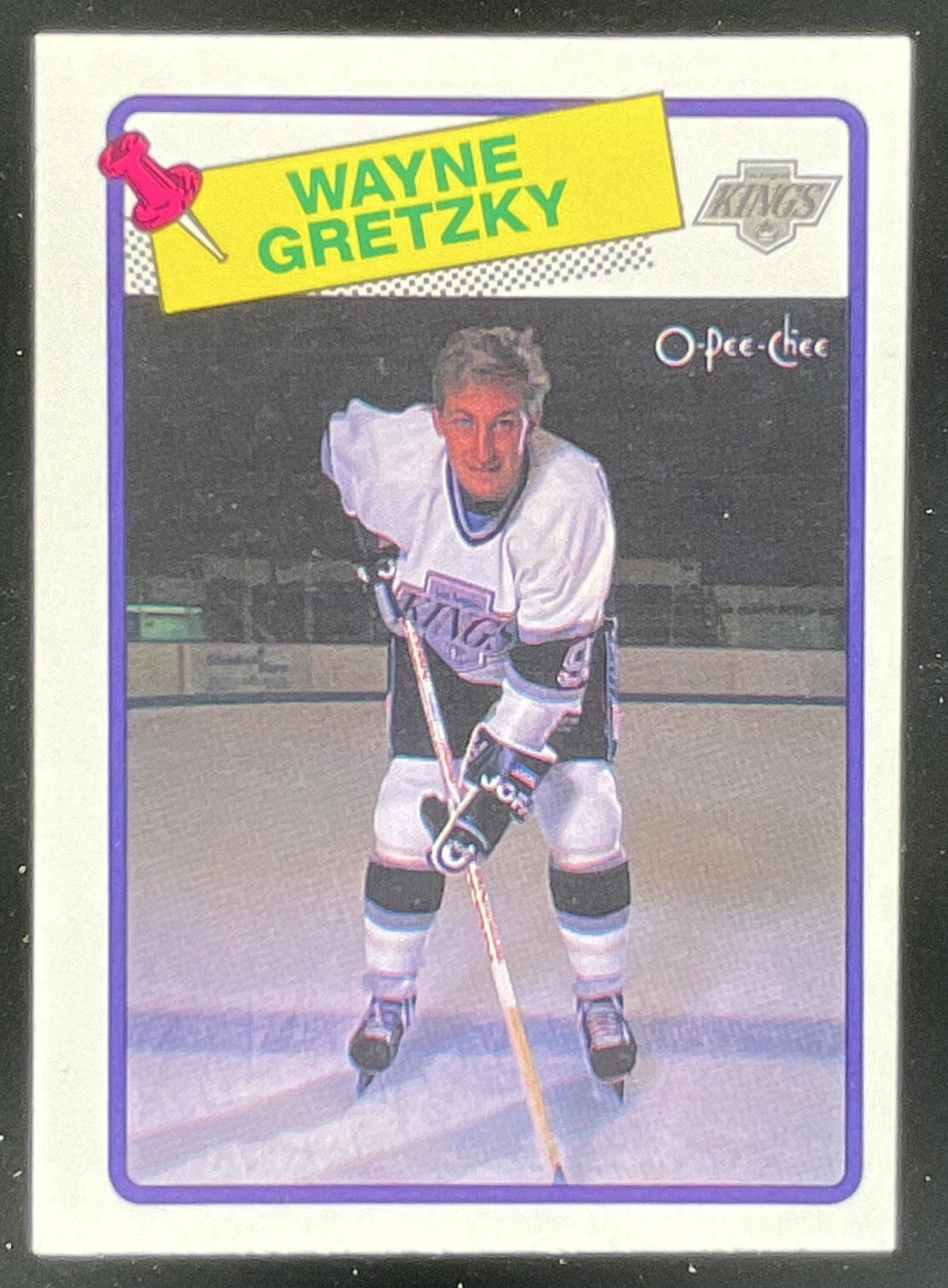 1988-89 O-Pee-Chee #120 Wayne Gretzky product image 1, provided for visual reference and product detail review
