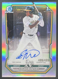 2026 Bowman Chrome Prospect #CPA-EM Edgar Montero RC Auto /499 product image 1, provided for visual reference and product