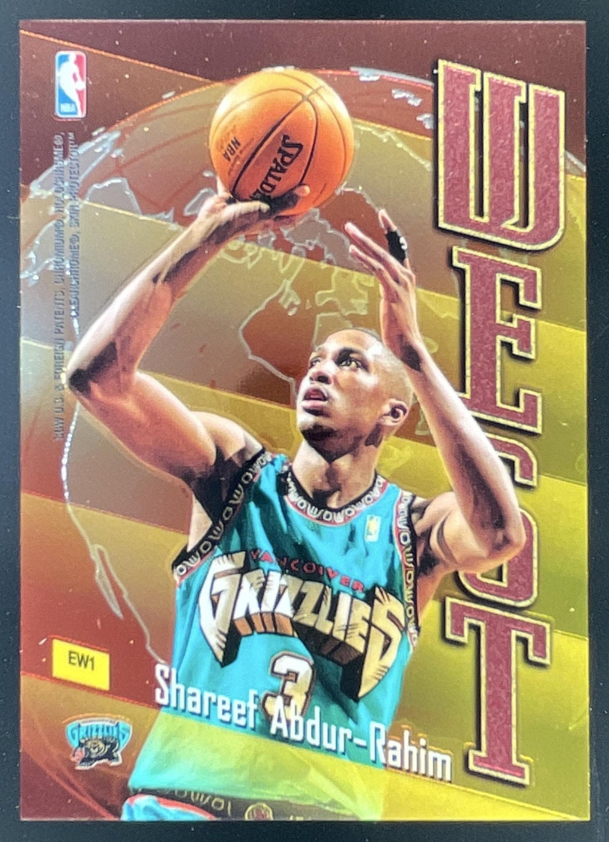 1998-99 Topps East/West #EW1 Antoine Walker Shareef Abdur-Rahim product image 1, provided for visual reference and product