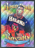1998-99 Topps Roundball Royalty Refractor #R14 Dikembe Mutombo product image 1, provided for visual reference and product