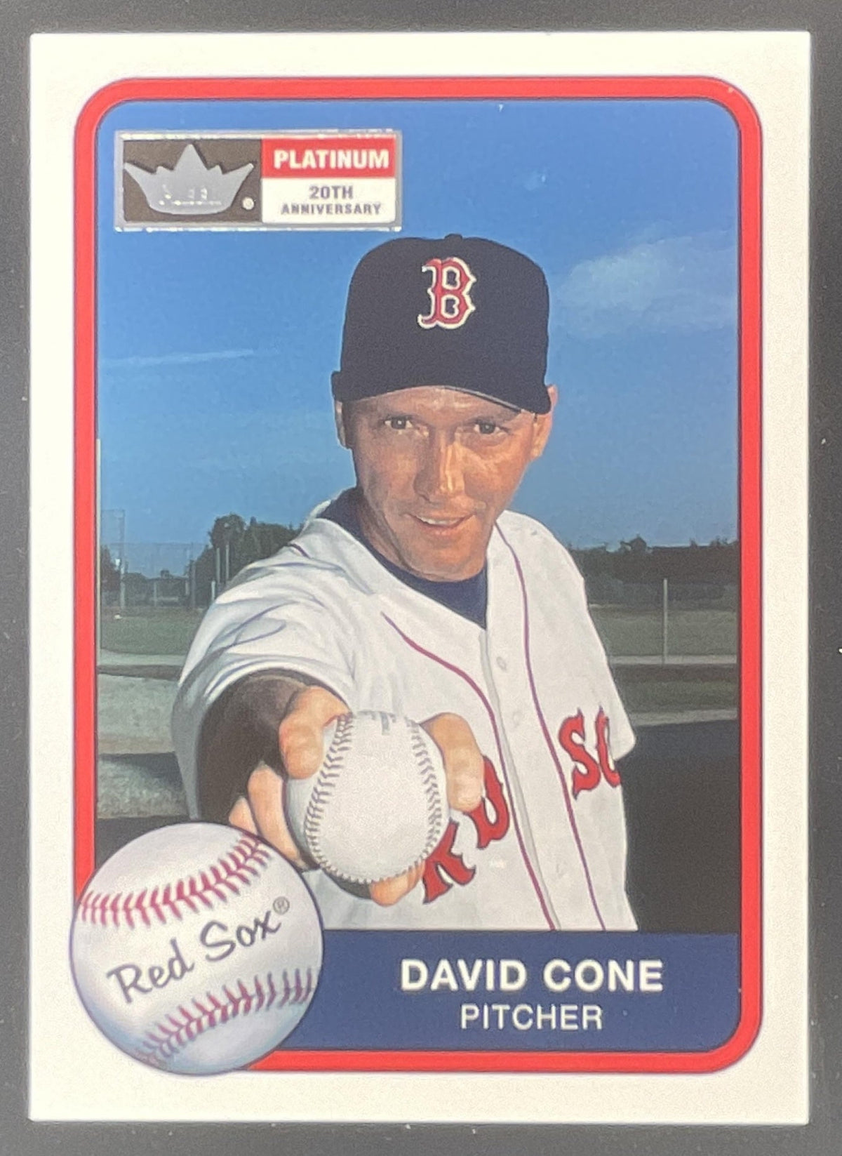 2001 Fleer Platinum Edition #209 David Cone /201 product image 1, provided for visual reference and product detail review
