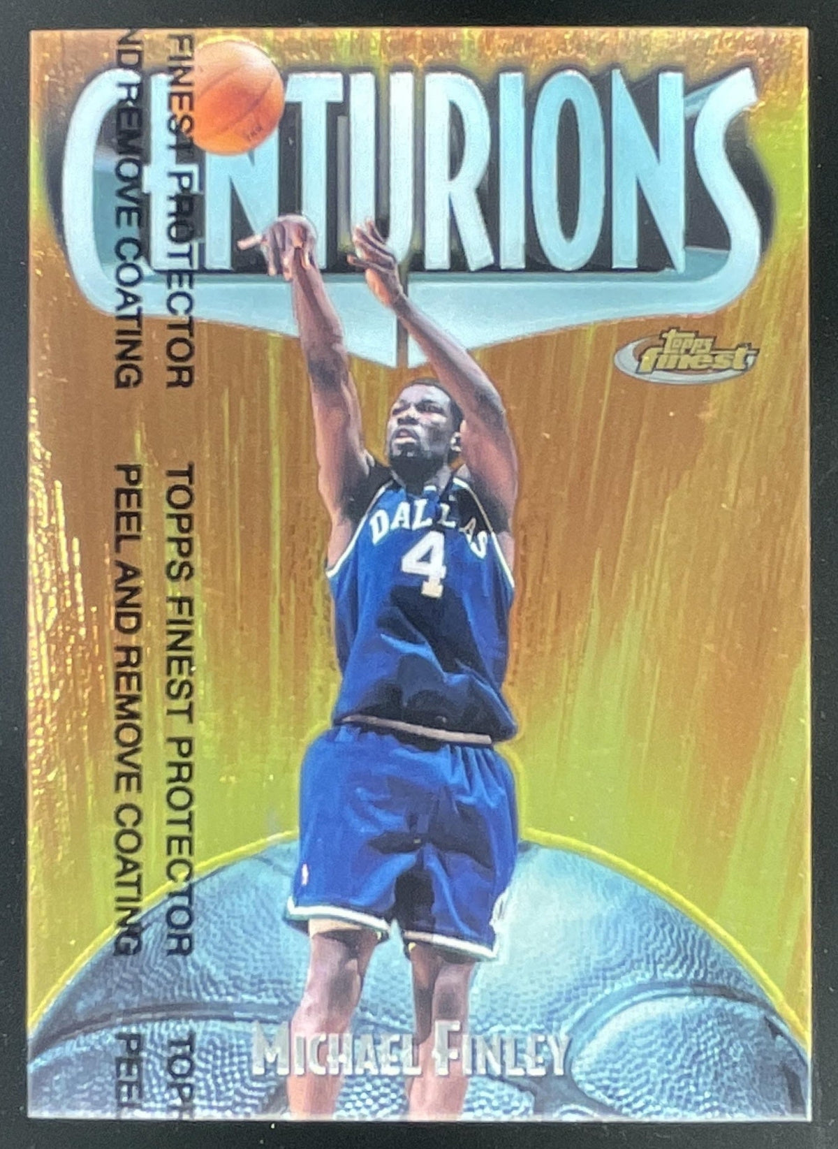 1998-99 Topps Finest Centurions #C4 Michael Finley /500 product image 1, provided for visual reference and product detail