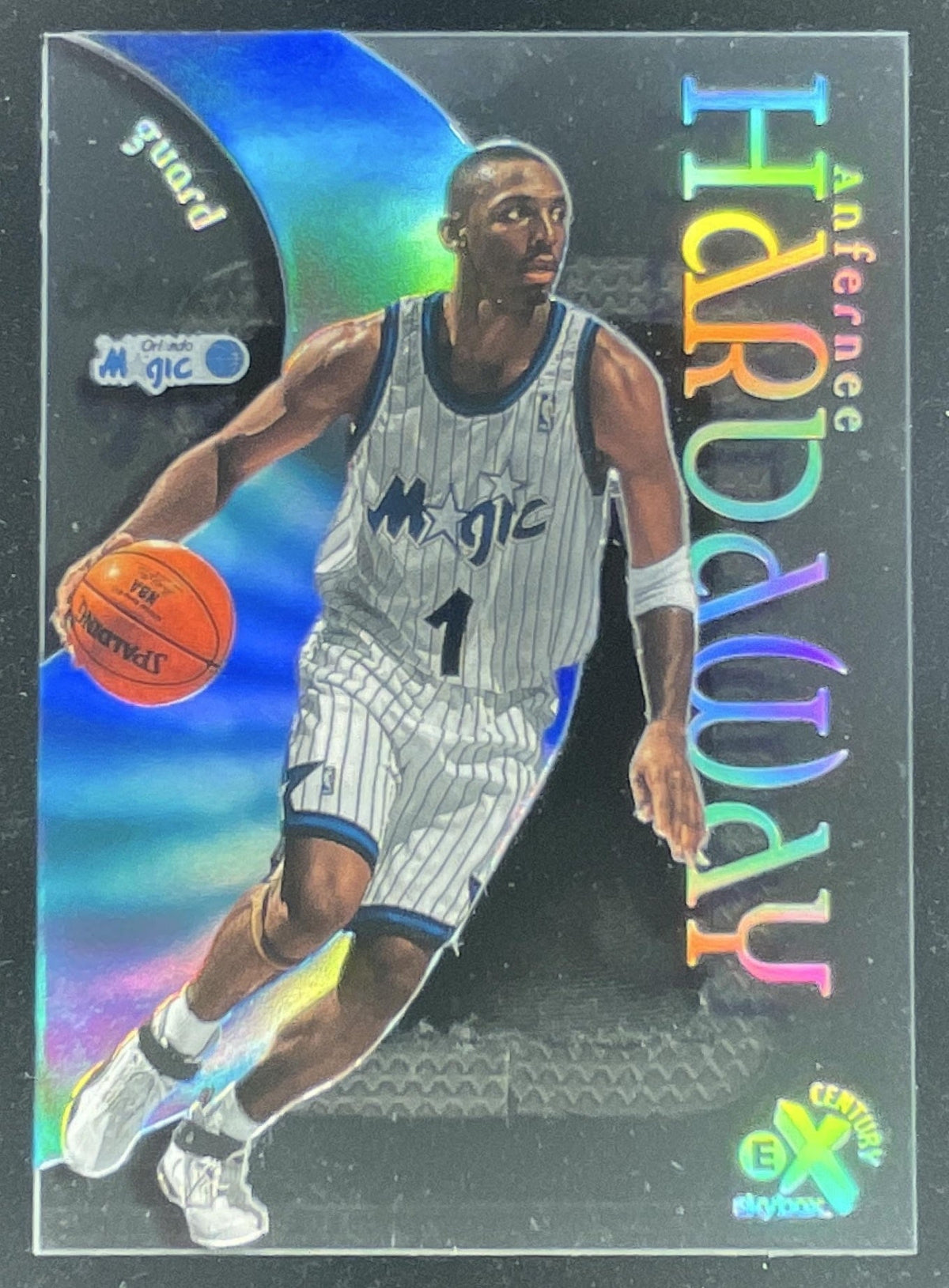 1998-99 Skybox x E-X Century #18 Anfernee Hardaway product image 1, provided for visual reference and product detail review