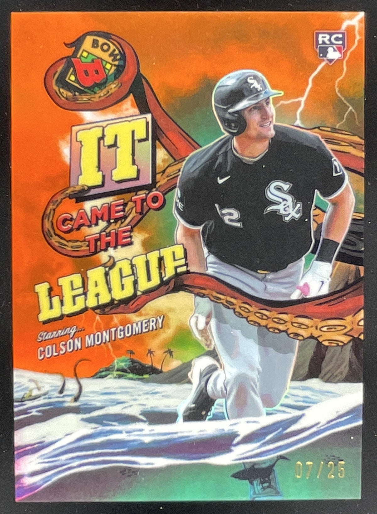 2026 Bowman Chrome It Came to the League Orange #IT-11 Colson Montgomery RC /25 product image 1, provided for visual