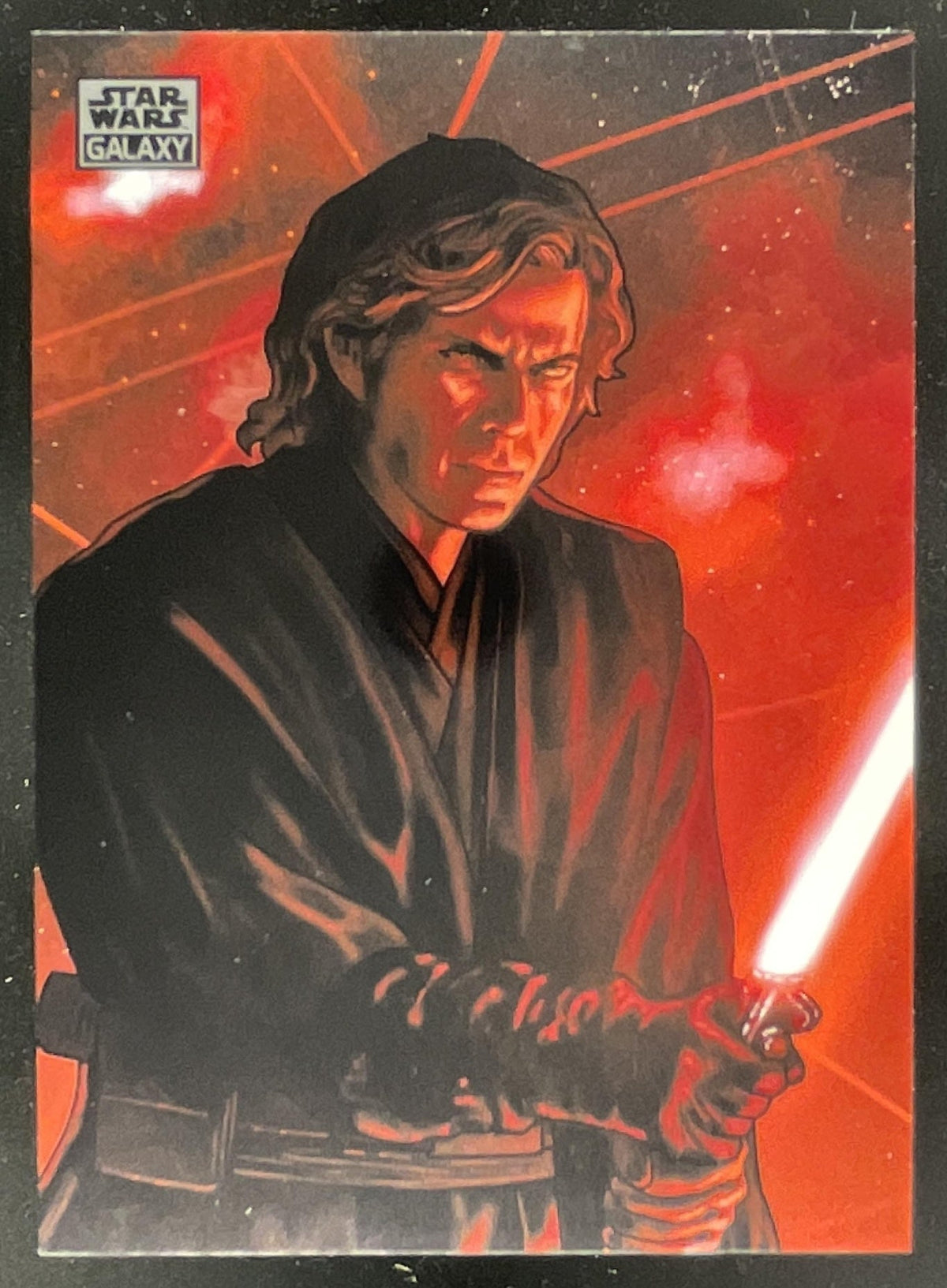 2026 Topps Chrome Star Wars Galaxy Art of the Dark Side #ADS-1 Anakin Skywalker product image 1, provided for visual