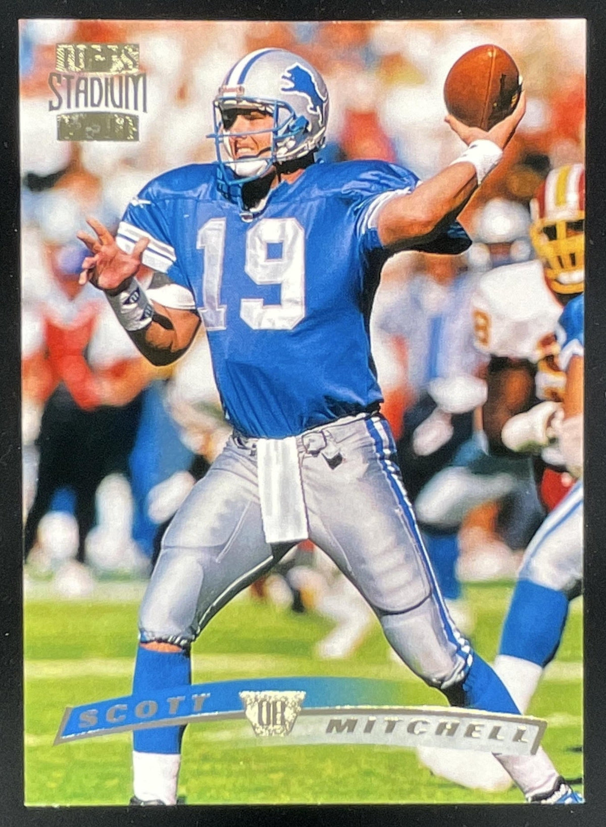 1996 Topps Stadium Club #19 Scott Mitchell product image 1, provided for visual reference and product detail review