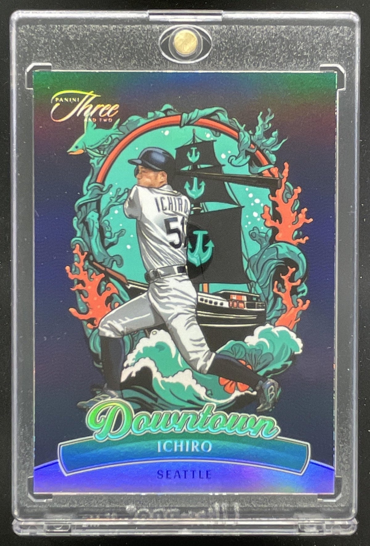 2024 Panini Three and Two Downtown #7 Ichiro product image 1, provided for visual reference and product detail review