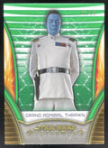 2025 Topps Star Wars Masterwork Green #21 Grand Admiral Thrawn /99 product image 1, provided for visual reference and
