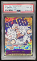 2023 One Piece Awakening New Era Secret Rare #OP05119 Monkey D. Luffy Art PSA 10 product image 1, provided for visual