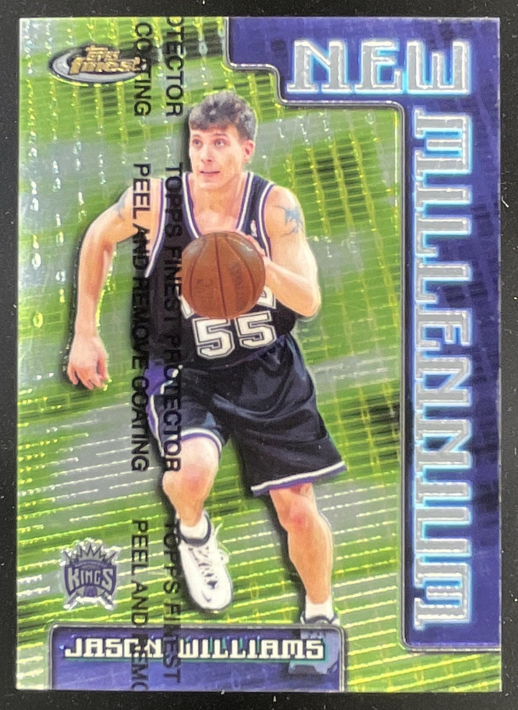 1999-00 Topps Finest New Millennium #NM1 Jason Williams /1500 product image 1, provided for visual reference and product