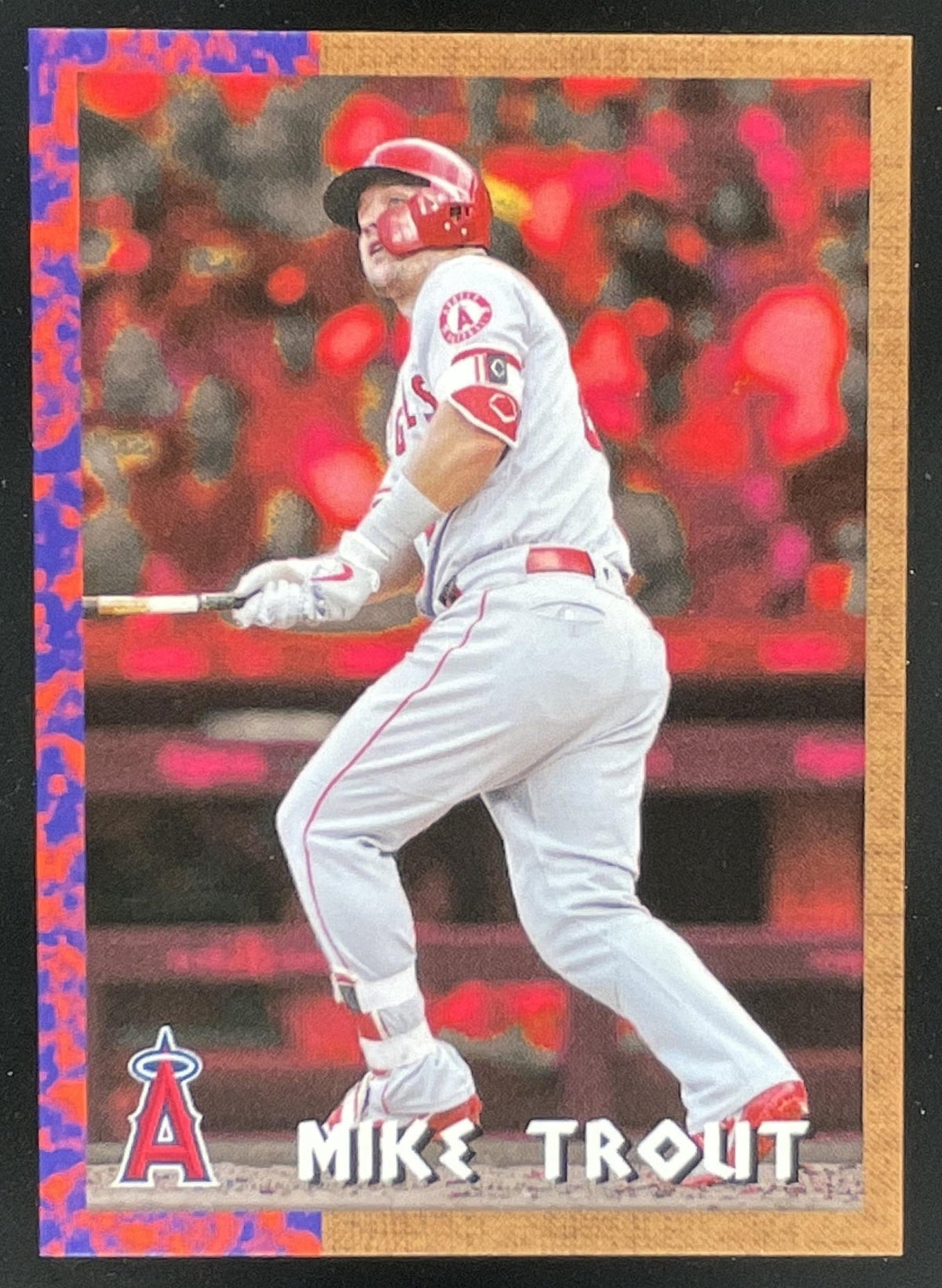 2018 Topps Throwback Thursday #112 Mike Trout product image 1, provided for visual reference and product detail review