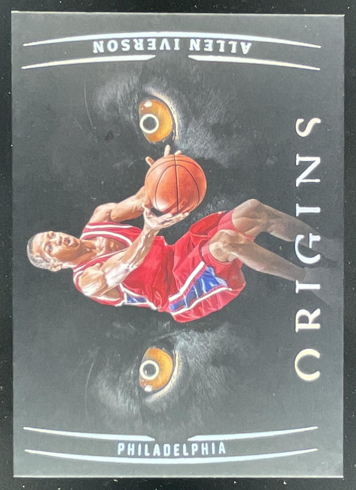 2025-26 Panini Origins Panther Eyes #14 Allen Iverson product image 1, provided for visual reference and product detail