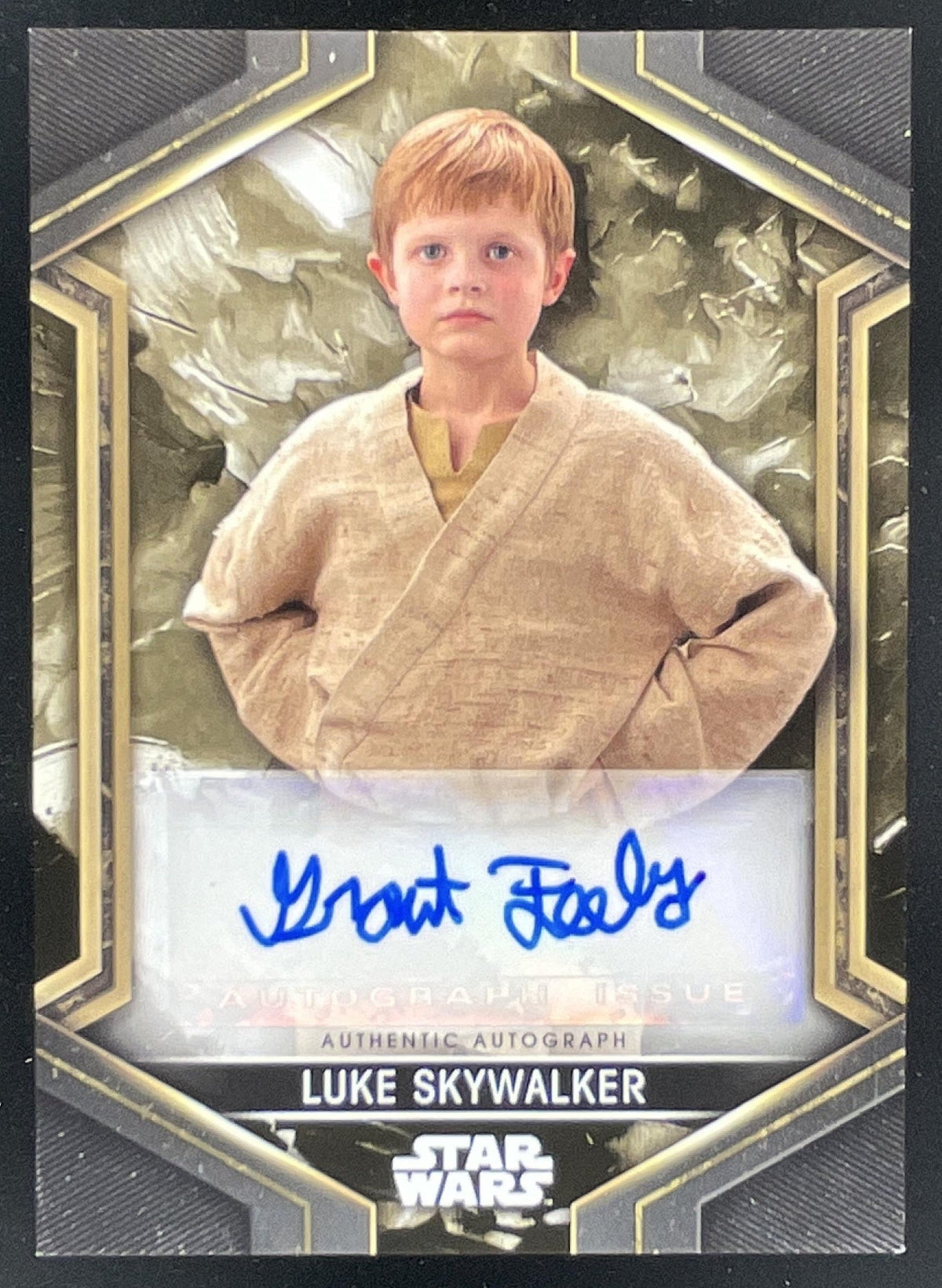 2023 Topps Star Wars: Obi-Wan Kenobi #A-GFE Grant Feely Auto product image 1, provided for visual reference and product