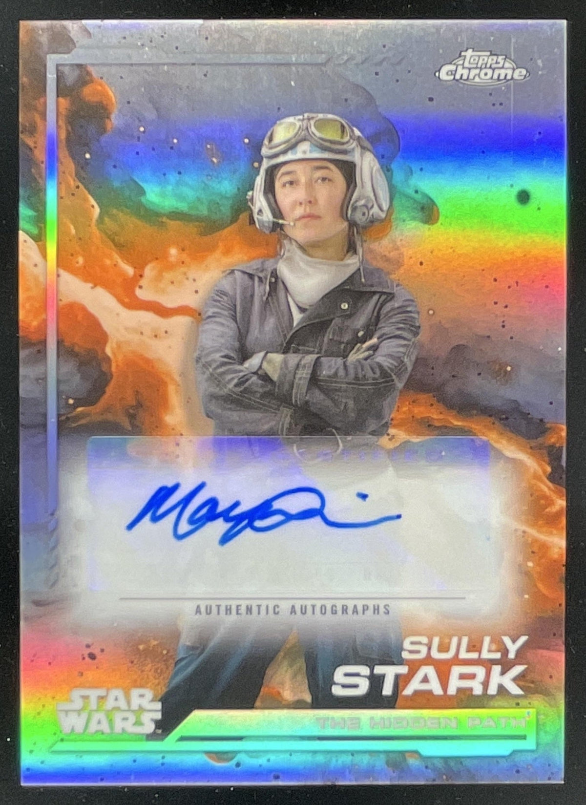 2024 Topps Chrome Star Wars Autographs #AU-ME Maya Erskine Autograph Auto product image 1, provided for visual reference and