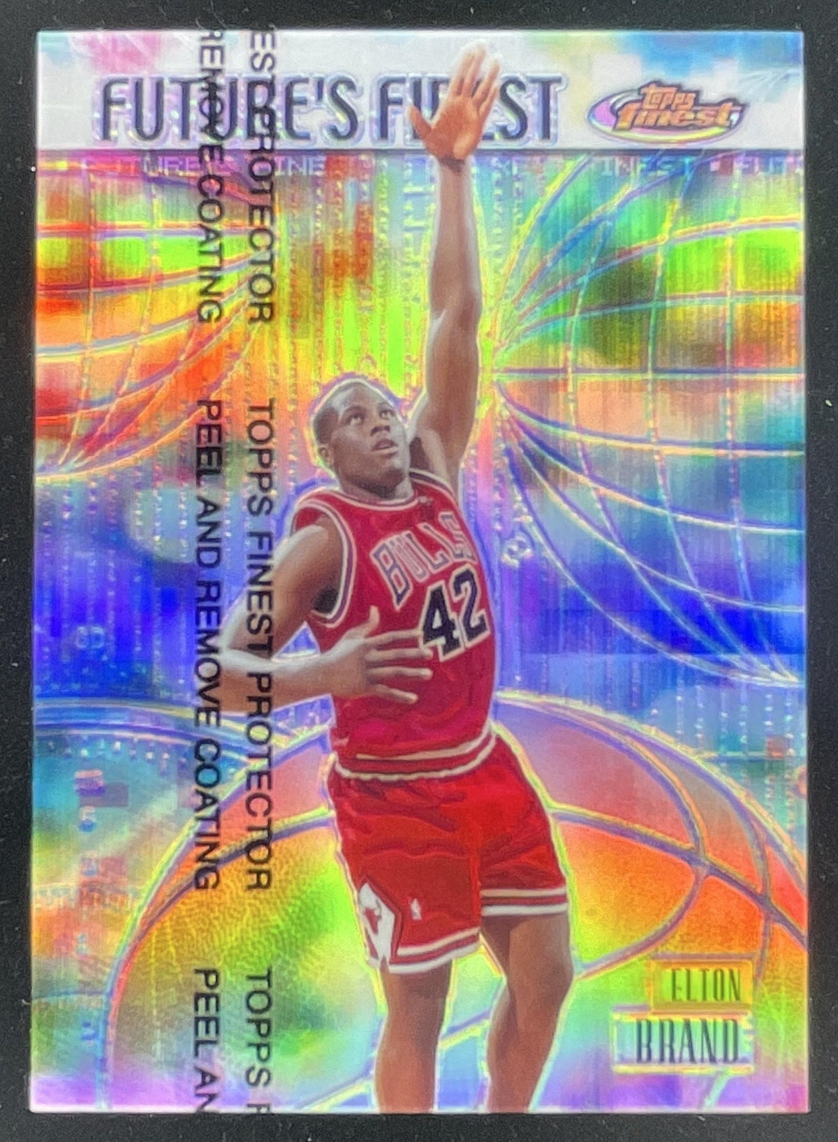1999-00 Topps Finest Future's Finest Refractor #FF1 Elton Brand RC /150 product image 1, provided for visual reference and