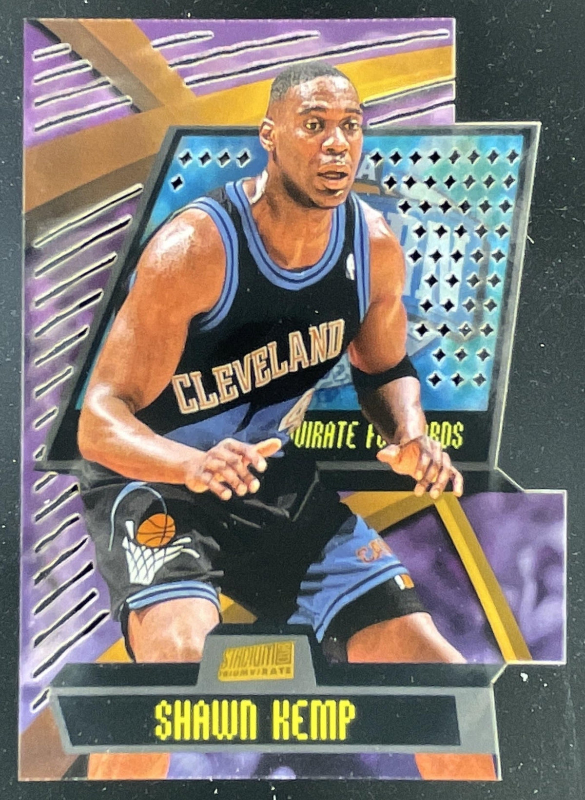 1998-99 Topps 99 Stadium Club Triumvirate Luminous #T12A Shawn Kemp product image 1, provided for visual reference and