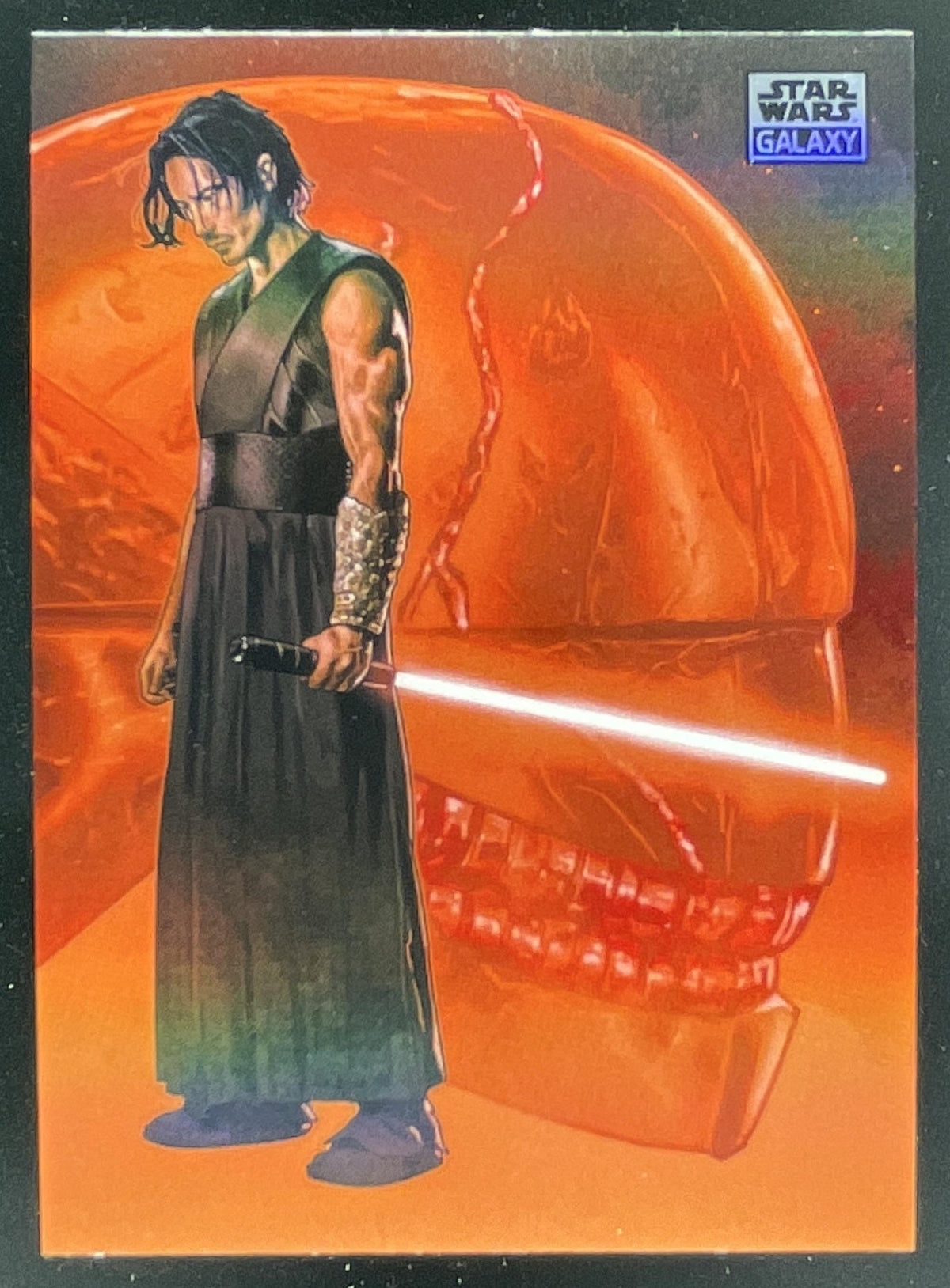 2026 Topps Chrome Star Wars Galaxy Art of the Dark Side #ADS-6 The Stranger product image 1, provided for visual reference