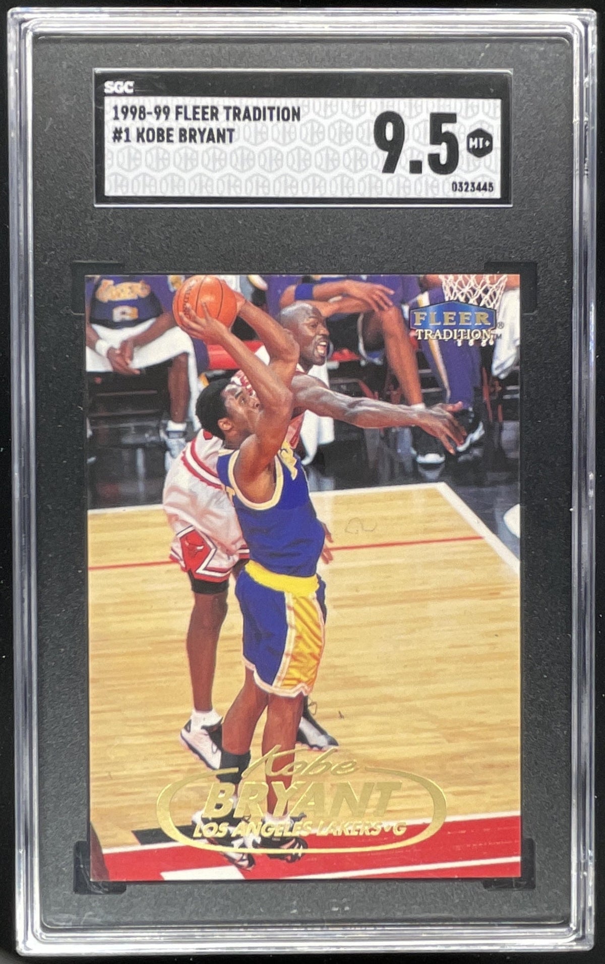 1998-99 Fleer Tradition #1 Kobe Bryant SGC 9.5 product image 1, provided for visual reference and product detail review